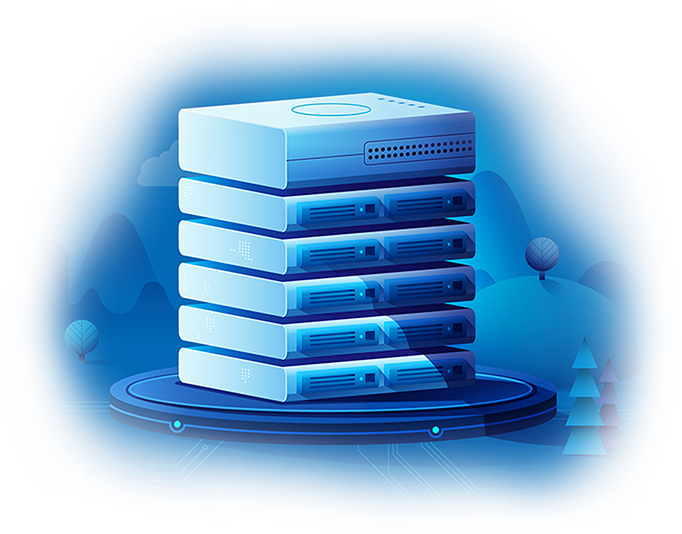 blue The Difference between Dedicated Hosting and Shared Hosting